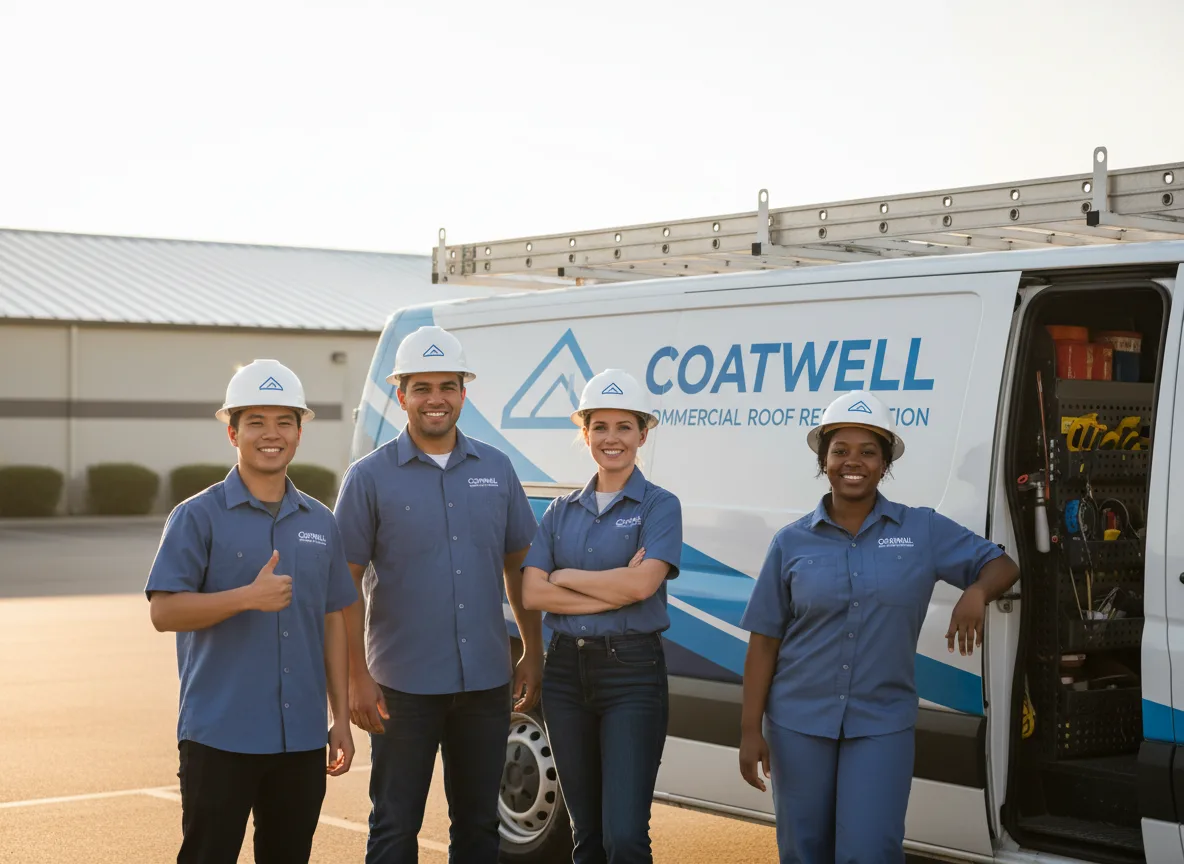 Commercial roof coating company in Ullin, IL